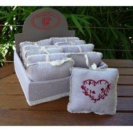 Embroidered fragrance pillows red fruits scent 12x12 Embroidered fragrance pillows red fruits scent 12x12