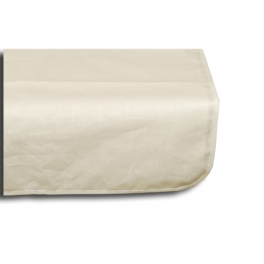 Treated table cloth, white, linen 250x160 Treated table cloth, white, linen 250x160