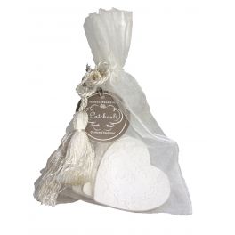 Set of 5 absorbent clay hearts patchouli scent 5.5x5.5 Set of 5 absorbent clay hearts patchouli scent 5.5x5.5