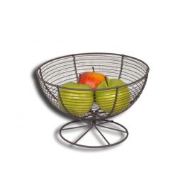 Wire fruit basket, powder coated d23 h14 Wire fruit basket, powder coated d23 h14