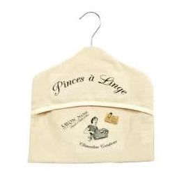 Savon noir peg bag on hanger, h.30 Savon noir peg bag on hanger, h.30