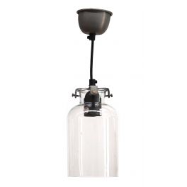 Bottle ceiling light with matching ceiling cup h21.5
