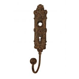 Coat hook h.28 rust metal finish Coat hook h.28 rust metal finish