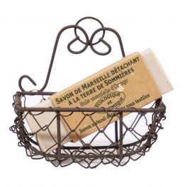 Soap holder 10x6 powder coated wire Soap holder 10x6 powder coated wire